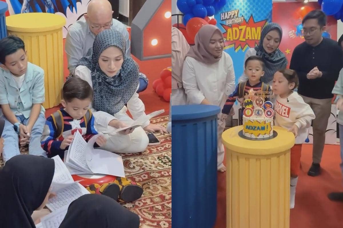 syukuran ulang tahun Adzam (instagram.com/adzamadriansyah11)