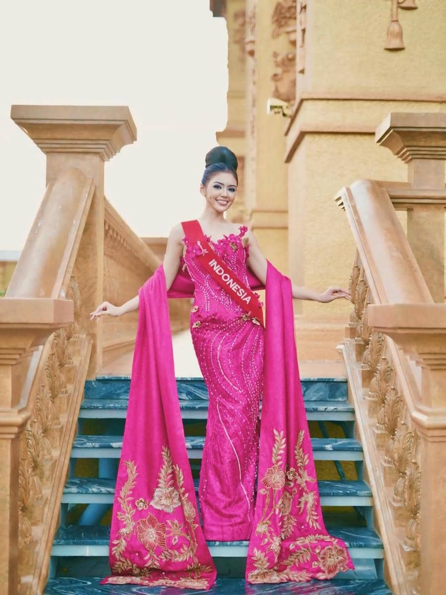 Potret Rinanda Maharani di Karantina Miss Charm 2025