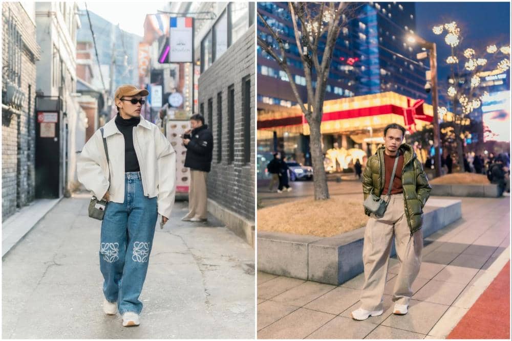 Wanda Hara jalan-jalan di Seoul