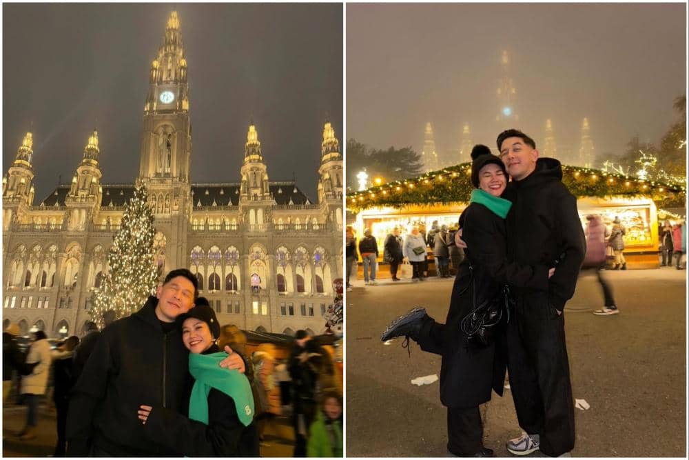Yura Yunita dan Donne Maula liburan ke Austria