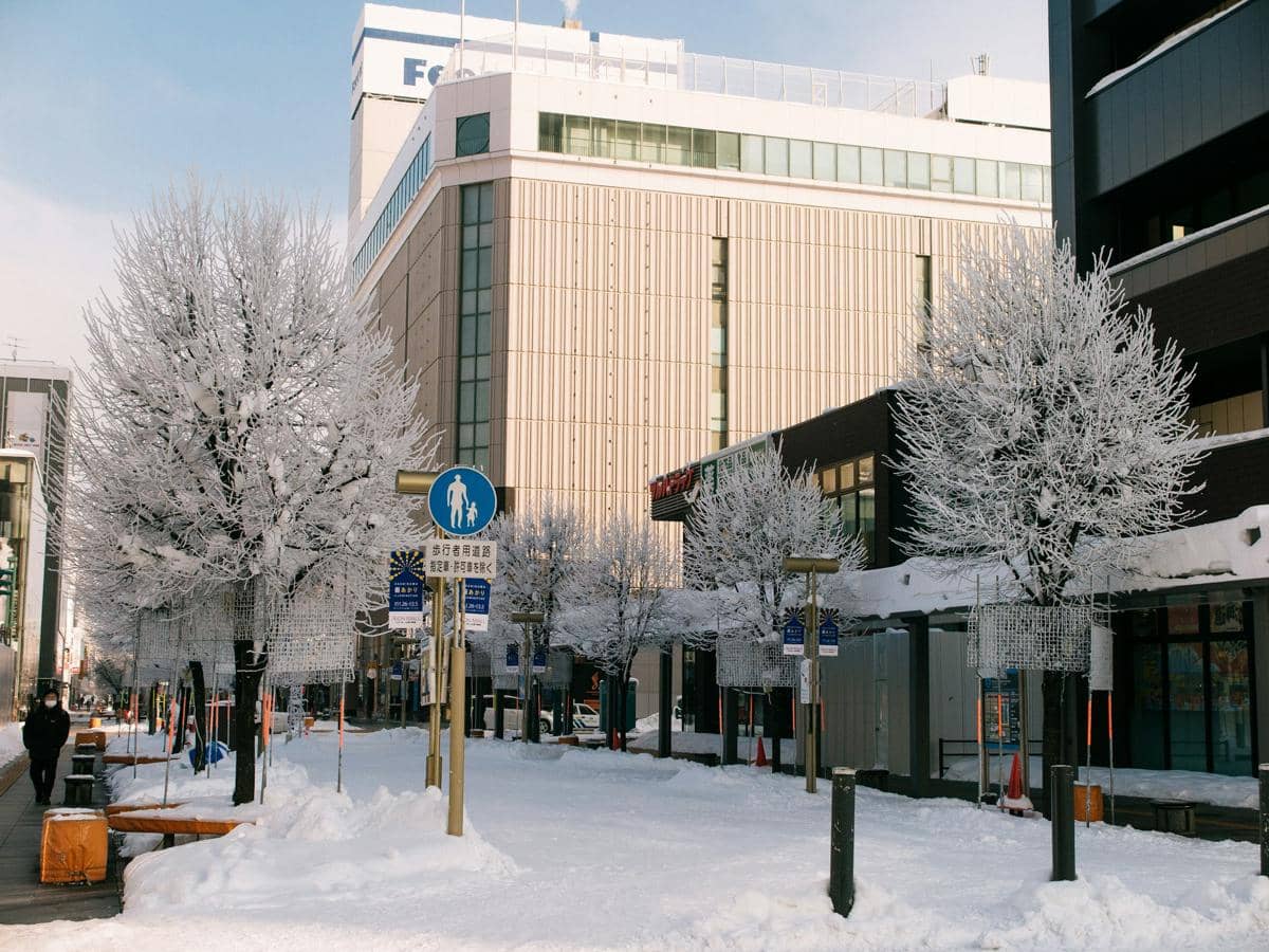 ilustrasi Asahikawa, Jepang