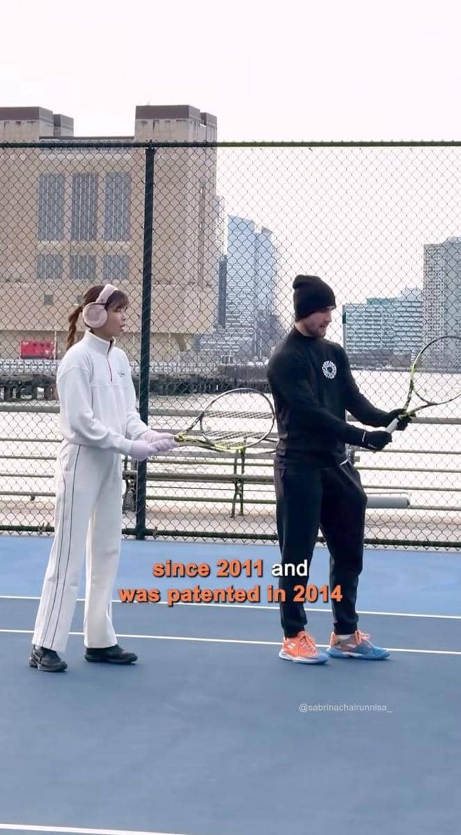 Sabrina Chairunnisa main tenis di New York