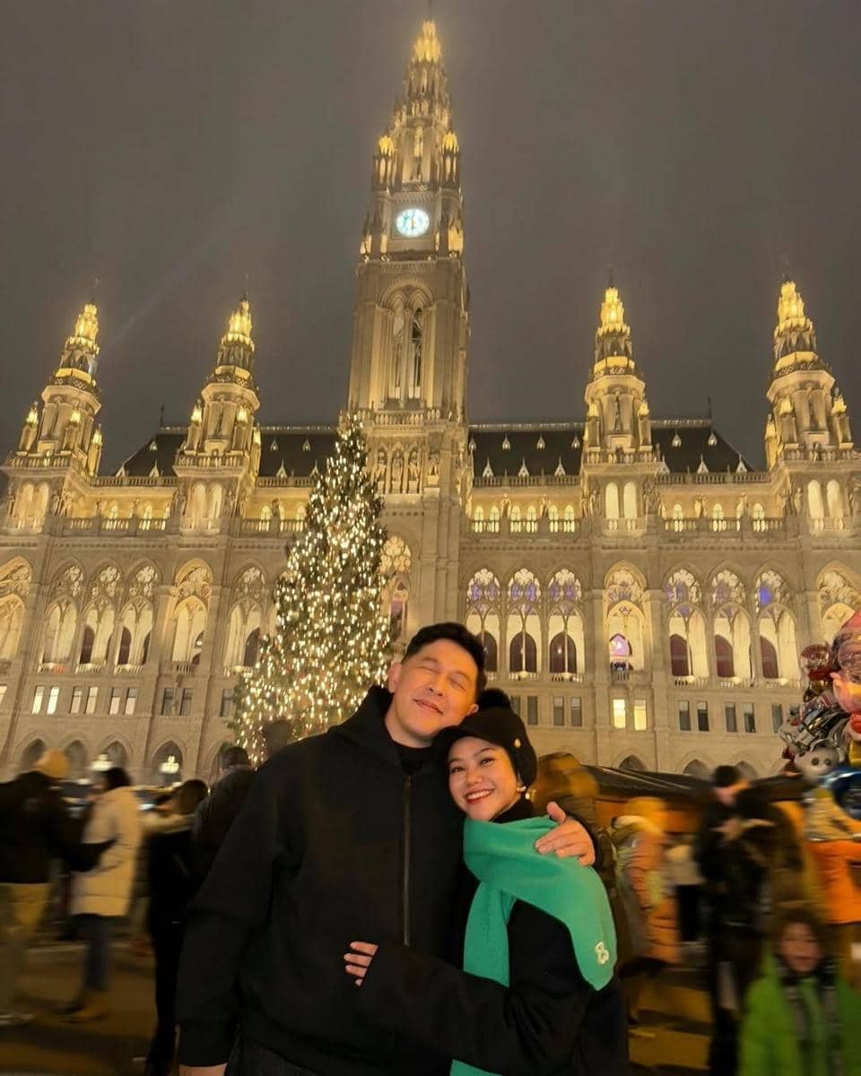 Yura Yunita dan Donne Maula liburan ke Austria