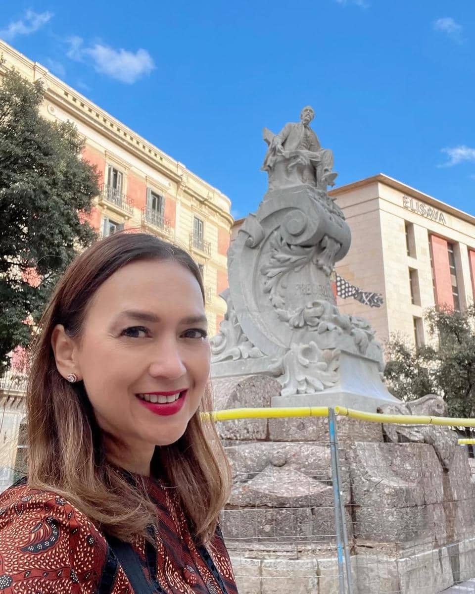 Ira Wibowo keliling Kota Barcelona.