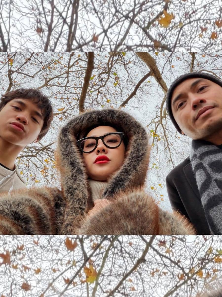 BCL dan keluarga jalan-jalan di London.