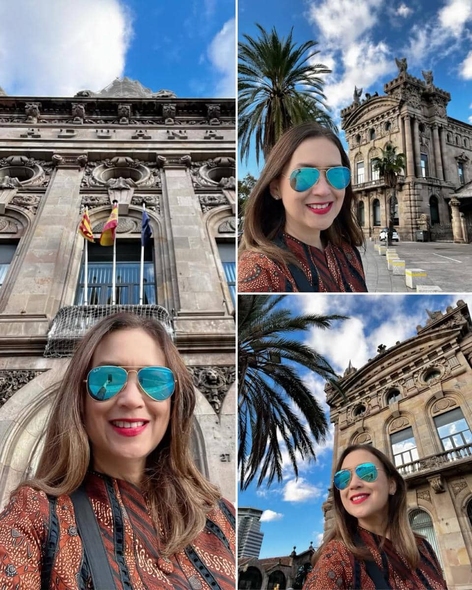 Ira Wibowo keliling Kota Barcelona.