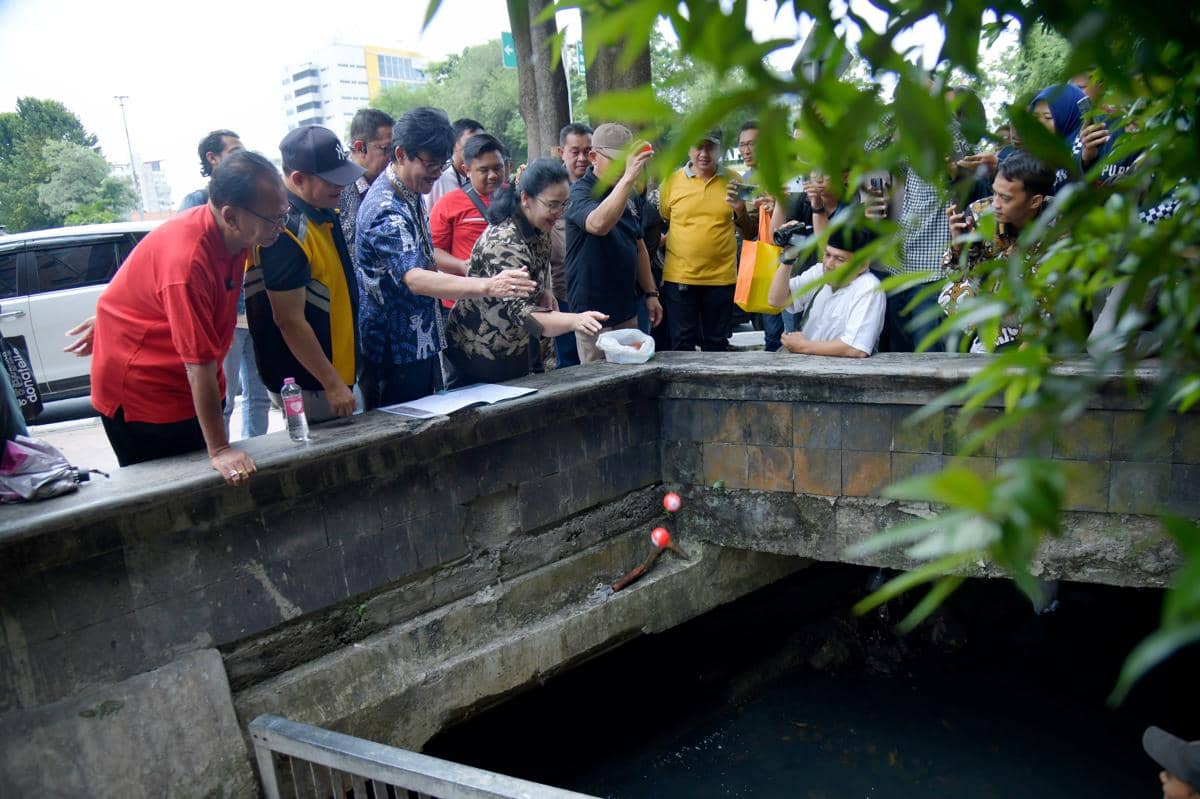 drainase, saluran air, selokan, bola gps