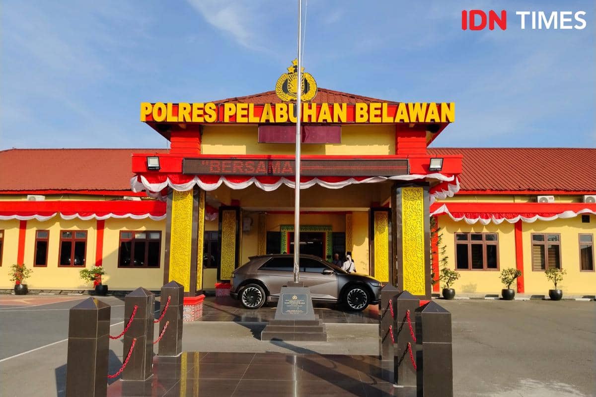 Polres Pelabuhan Belawan (IDN Times/Eko Agus Herianto)