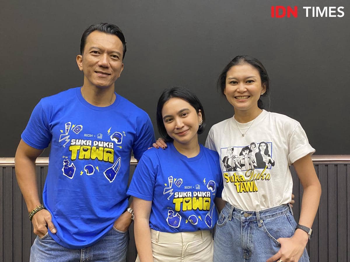 potret Rachel Amanda di kantor IDN