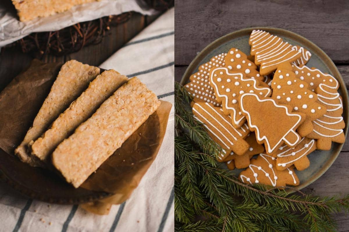 Kolase shortbread dan cookies