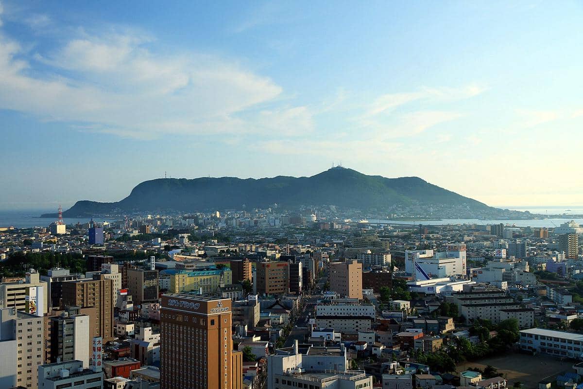 Potret pemandangan Hakodate