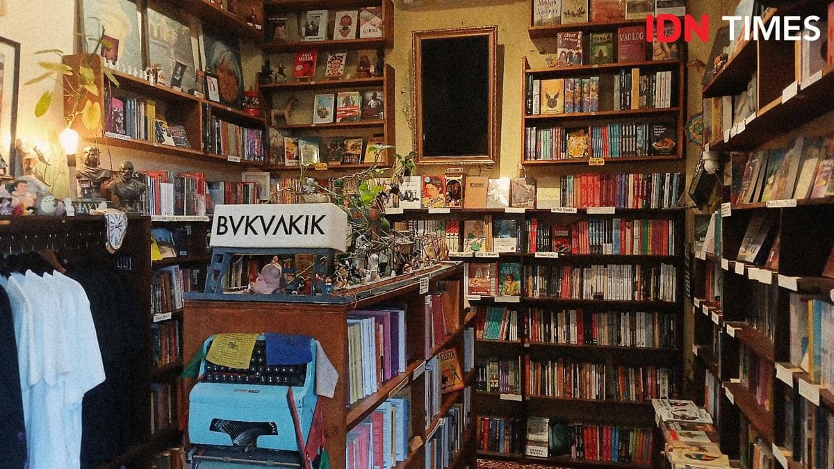 Wisata Literasi di Jogja,6 Toko Buku Indie Tawarkan Suasana Hangat 