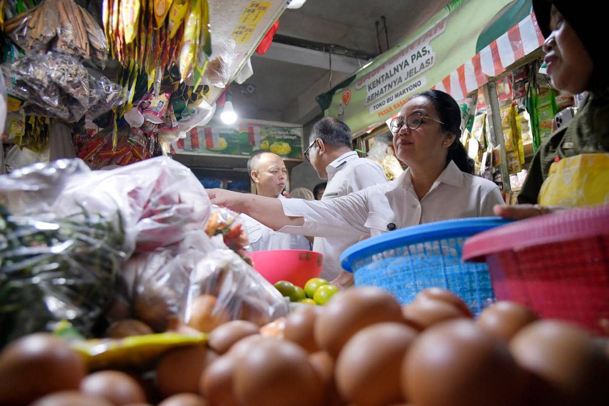 nataru, pantauan harga, pasar tradisional, swalayan
