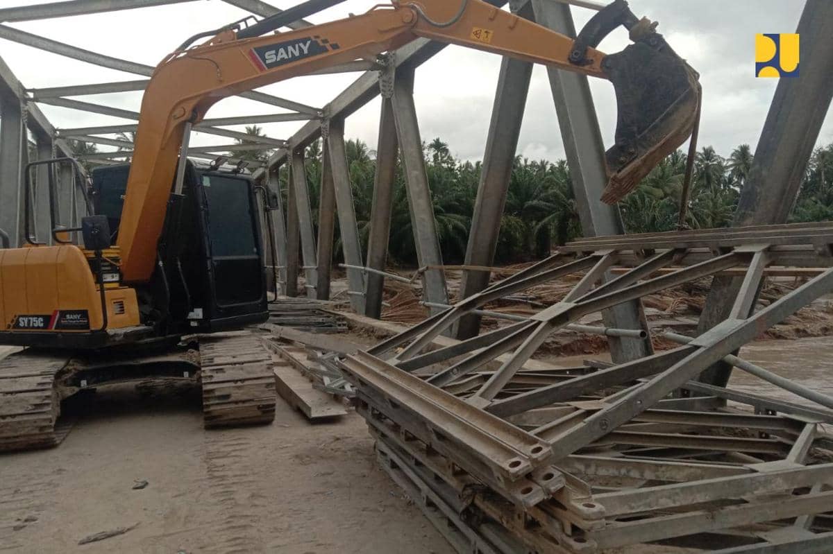 Akses Putus di Aceh, 8 Jembatan Darurat Sudah Berdiri