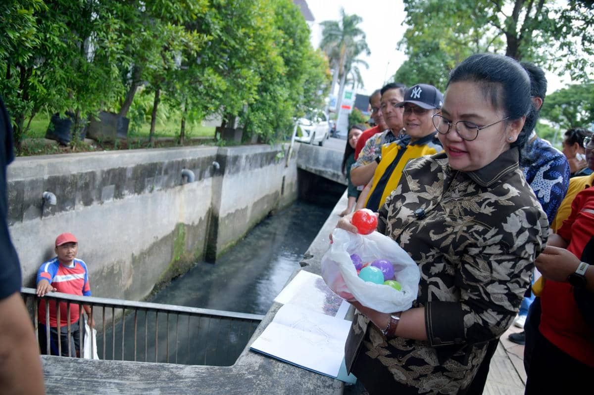 drainase, saluran air, selokan, bola gps