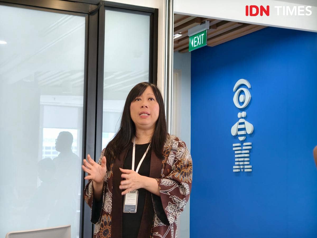 General Manager dan Technology Leader IBM ASEAN, Catherine Lian (IDN Times/Fatkhur Rozi)