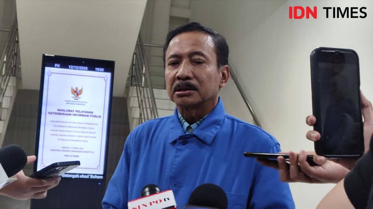 Ketua Mahkamah Konstitusi (MK), Suhartoyo