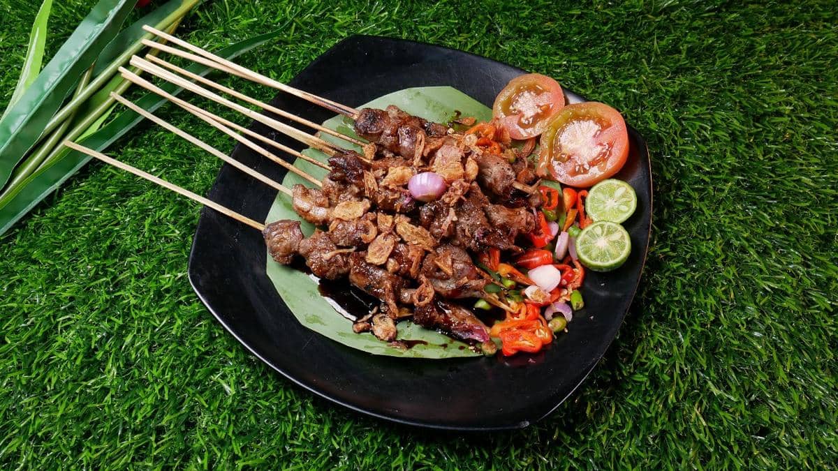 ilustrasi sate kambing