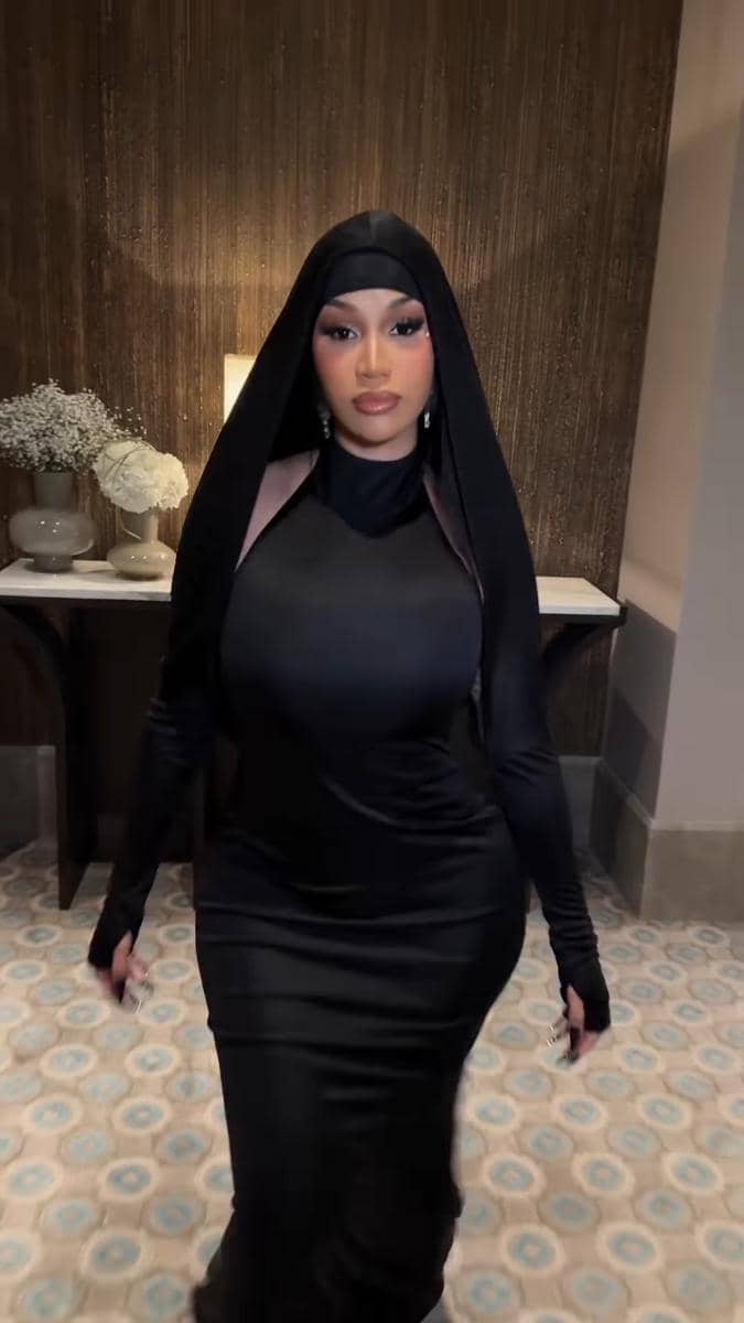 potret Cardi B di Arab