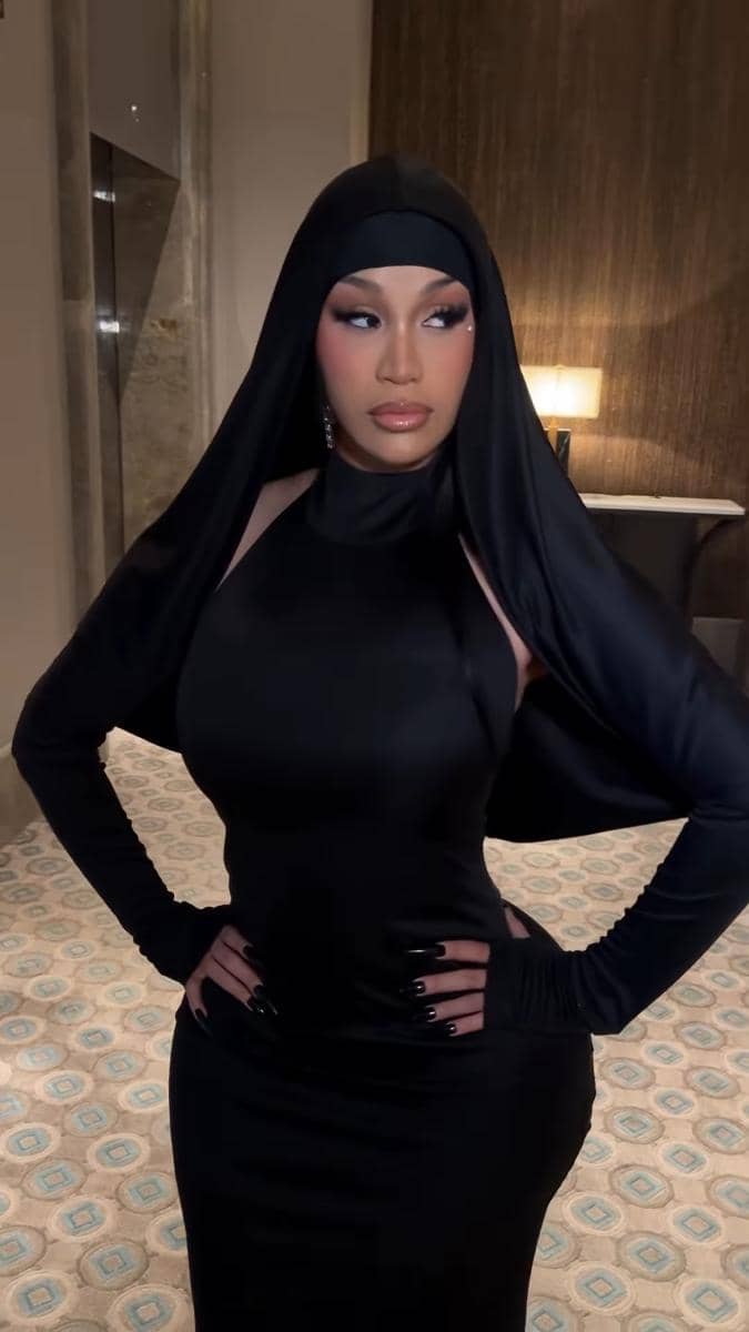 potret Cardi B di Arab