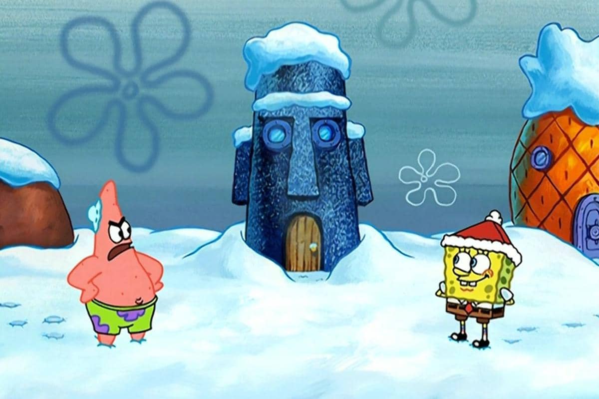 daftar episode SpongeBob bertema musim dingin yang cocok ditonton saat Natal