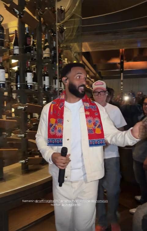 Nagita, Luna Maya dan Geng Artis Nonton Konser Craig David (instagram.com/gadiiing)