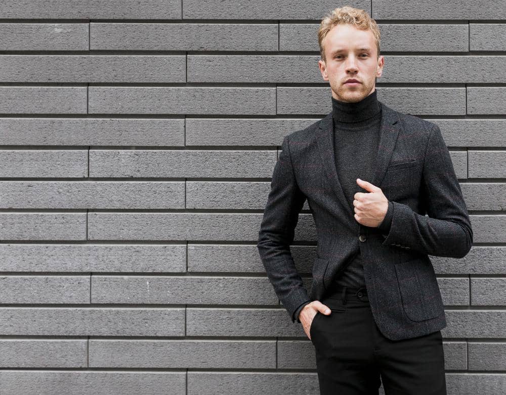 ilustrasi outfit Natal cowok