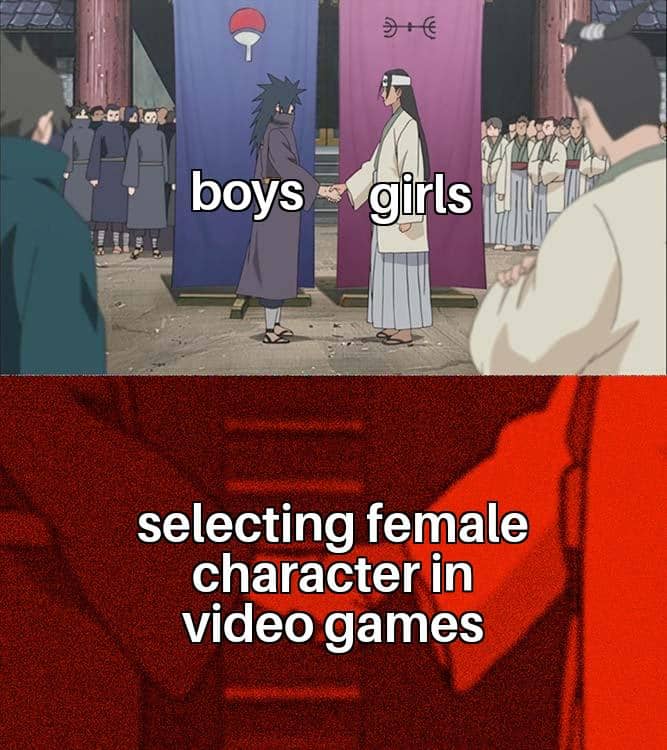 meme kartun tentang gamer