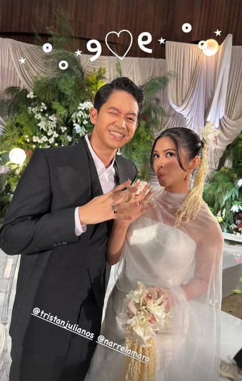 Resepsi Pernikahan Tristan Juliano dan Narrel (instagram.com/tristanjulianos)
