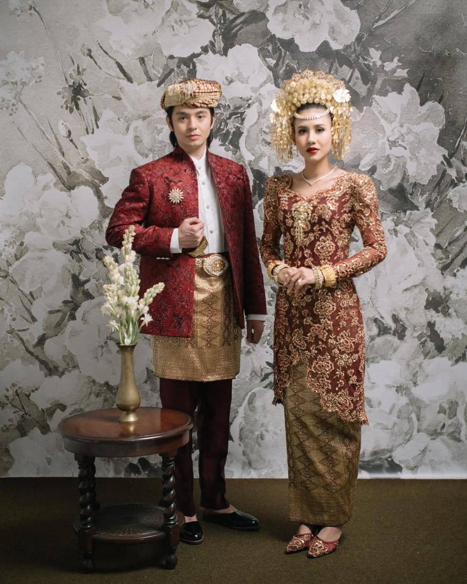 prewed tema adat Angga Yunanda dan Shenina Chinnamon