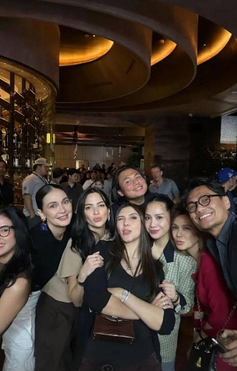 Nagita, Luna Maya dan Geng Artis Nonton Konser Craig David (instagram.com/gadiiing)