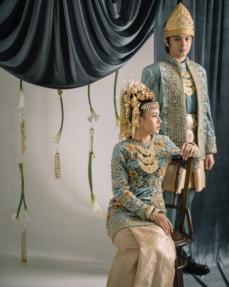 prewed tema adat Angga Yunanda dan Shenina Chinnamon