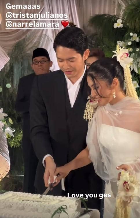 Resepsi Pernikahan Tristan Juliano dan Narrel (instagram.com/tristanjulianos)