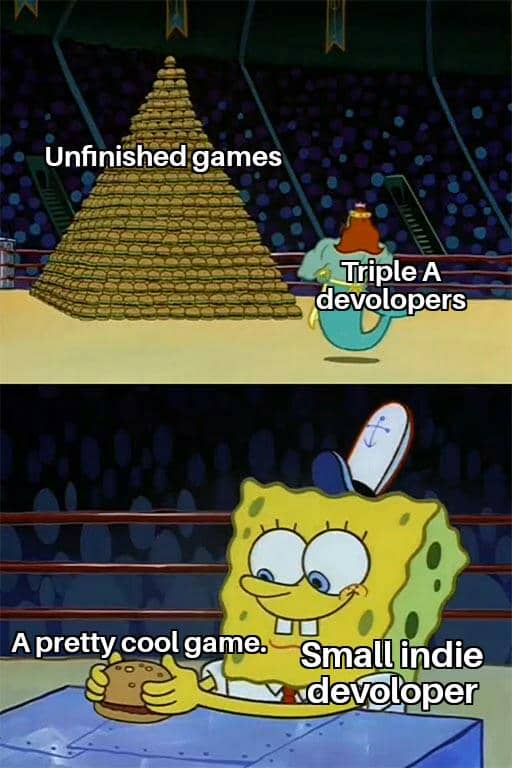 meme kartun tentang gamer