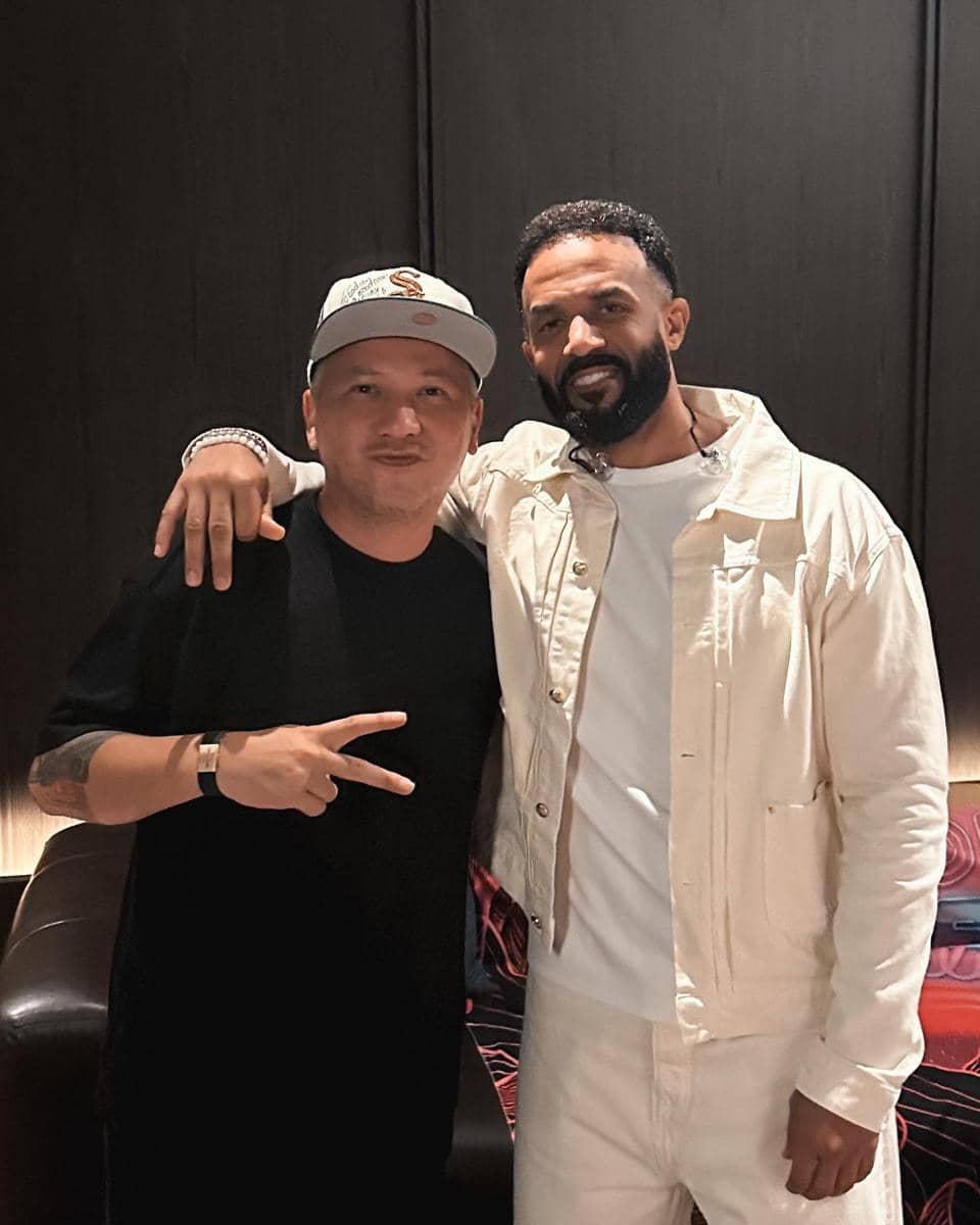 Nagita, Luna Maya dan Geng Artis Nonton Konser Craig David (instagram.com/gadiiing)