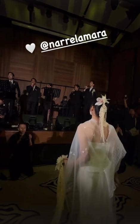 Resepsi Pernikahan Tristan Juliano dan Narrel (instagram.com/tristanjulianos)