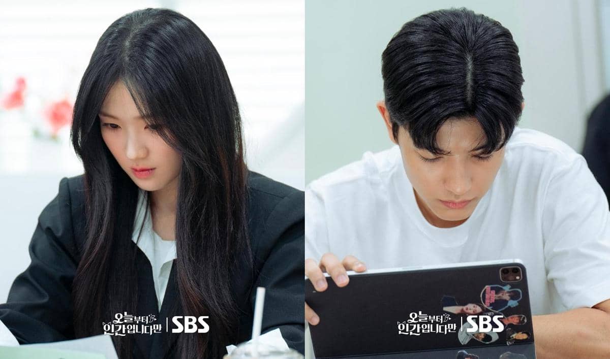 Kim Hye Yoon dan Park Solomon di pembacaan naskah drama No Tail to Tell