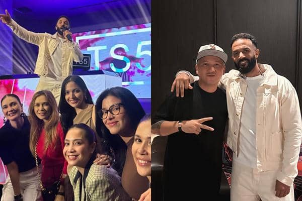Nagita, Luna Maya dan Geng Artis Nonton Konser Craig David (instagram.com/gadiiing)