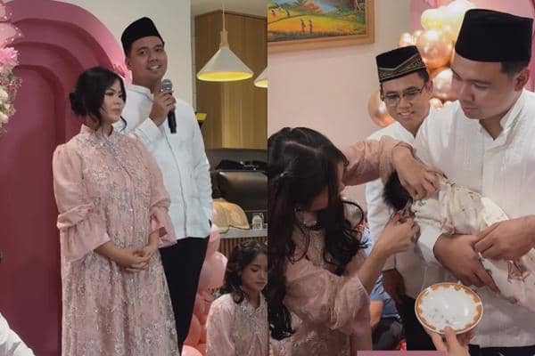 Akikah Baby Faraninda, Anak Frans Faisal (instagram.com/fuji_an)