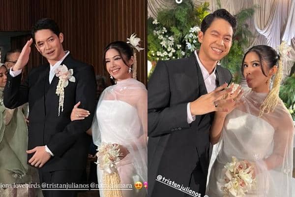 Resepsi Pernikahan Tristan Juliano dan Narrel (instagram.com/tristanjulianos)