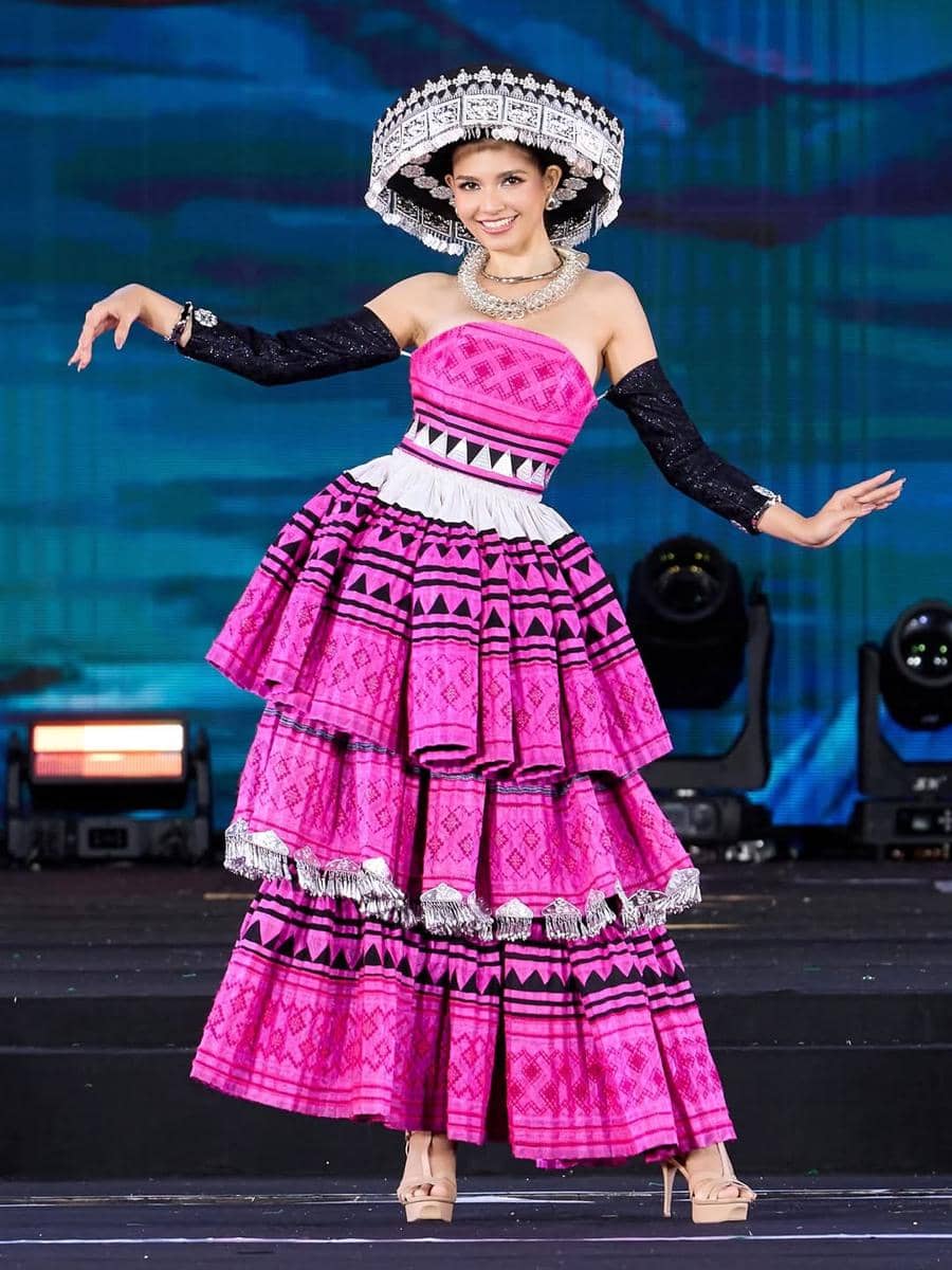 national costume Christina Lasasimma, Miss Cosmo Laos 2025