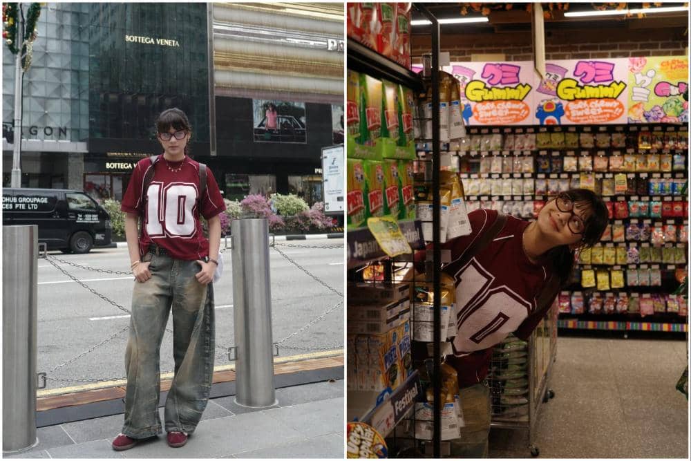 Callista Arum jalan-jalan di Singapura bareng sahabat