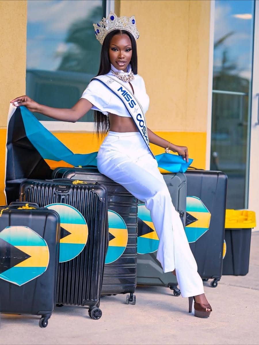 potret Beyonce Forbes, Miss Cosmo Bahamas 2025