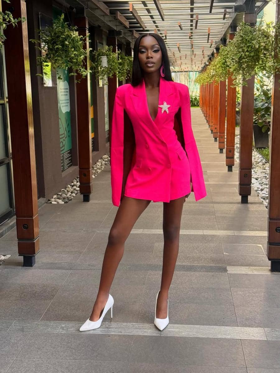 potret Beyonce Forbes, Miss Cosmo Bahamas 2025