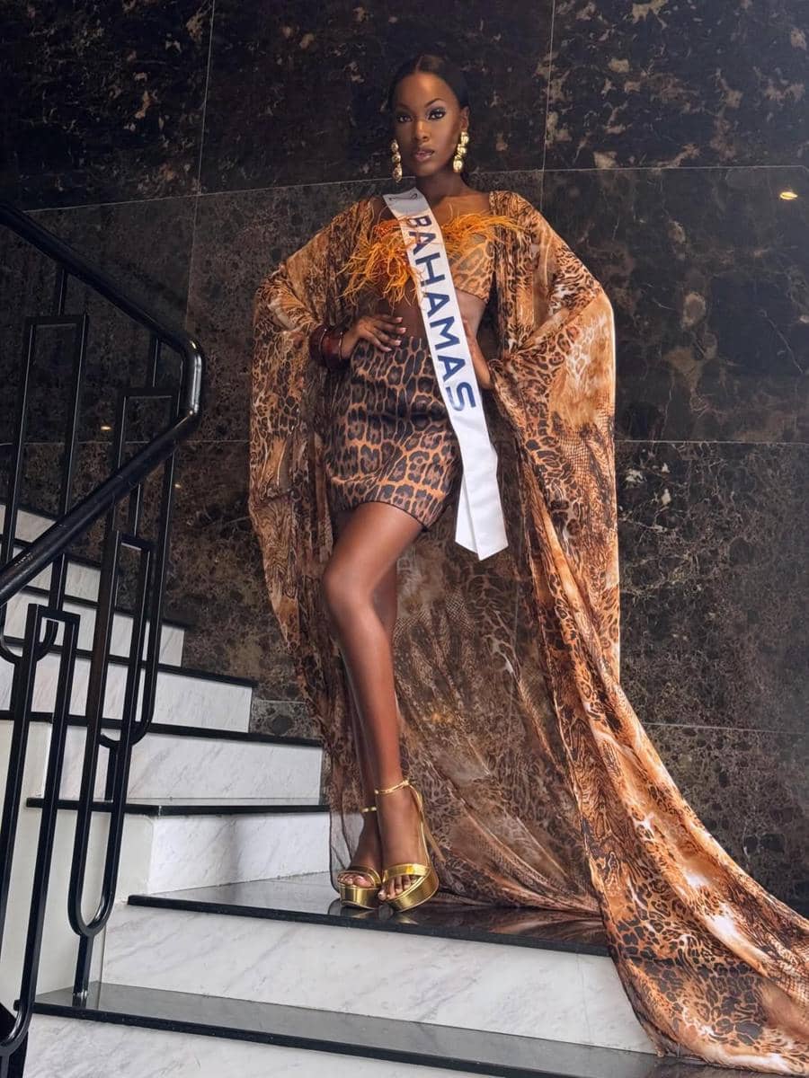 potret Beyonce Forbes, Miss Cosmo Bahamas 2025