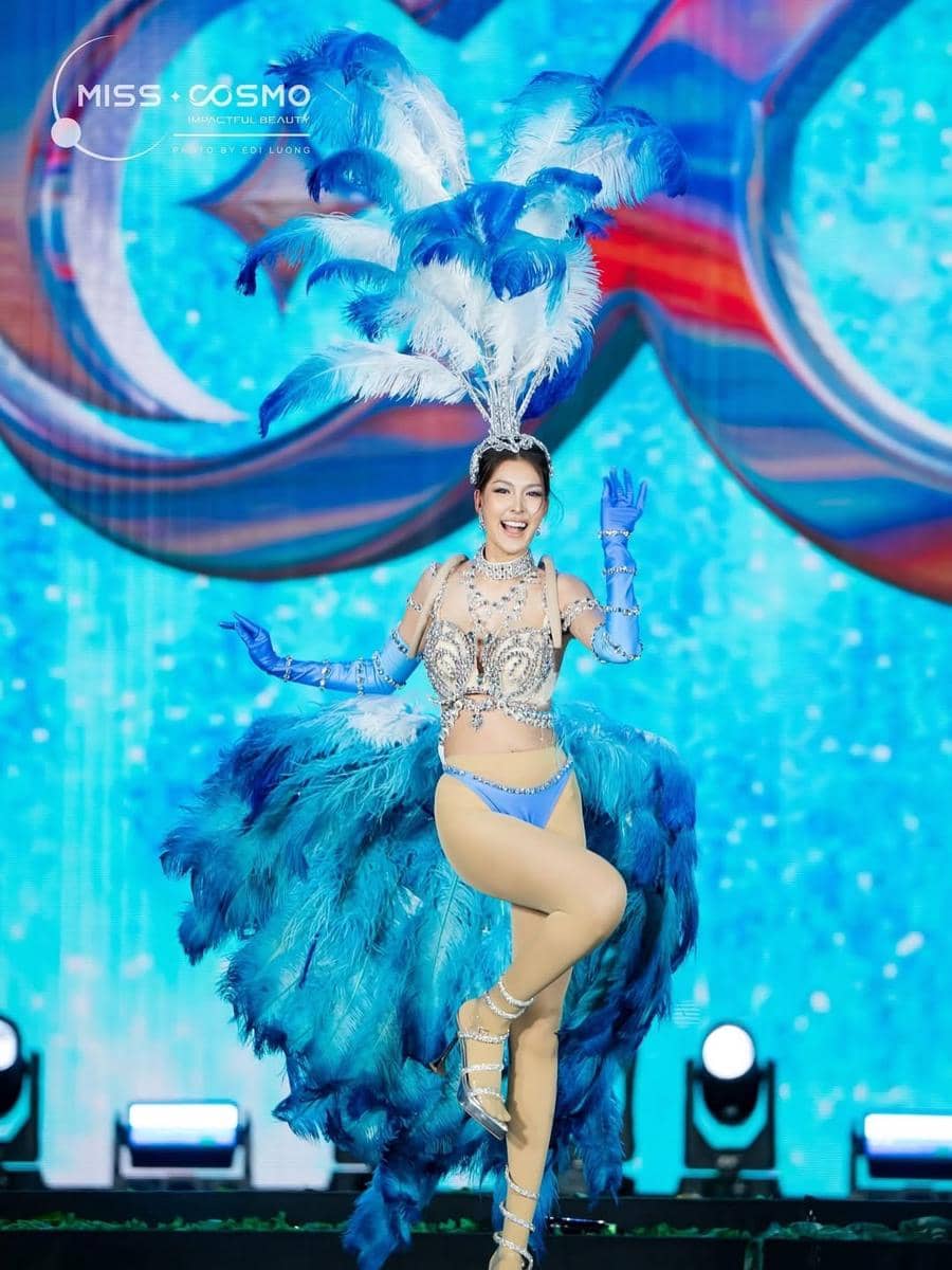national costume Chotnapa Kaewjarun, Miss Cosmo Thailand 2025 