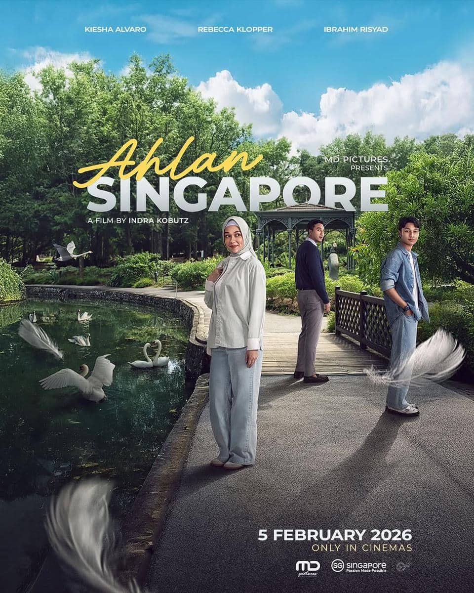 Poster resmi film Ahlan Singapore