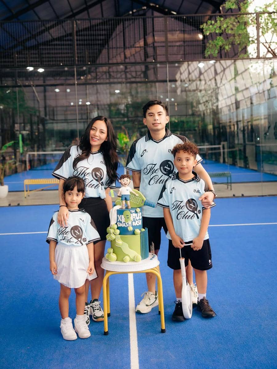 Potret perayaan ulang tahun ke-8 Xabiru anak Rachel Vennya