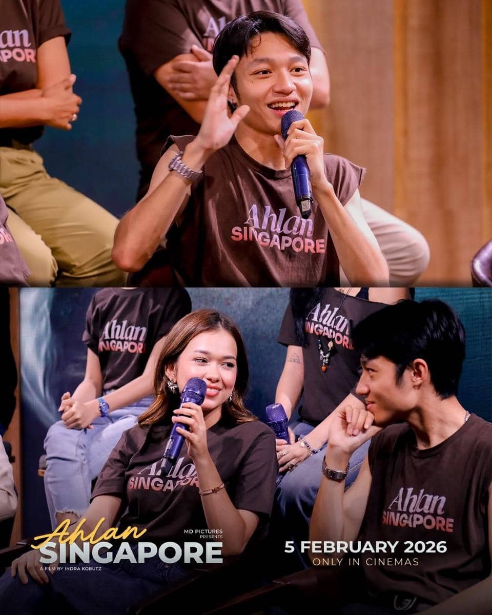 Potret pemain film Ahlan Singapore