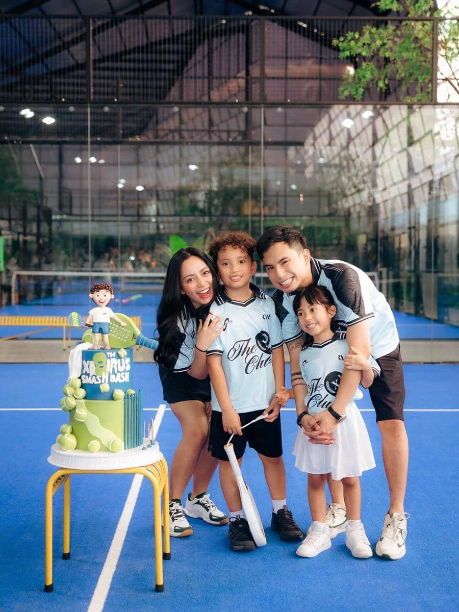 Potret perayaan ulang tahun ke-8 Xabiru anak Rachel Vennya